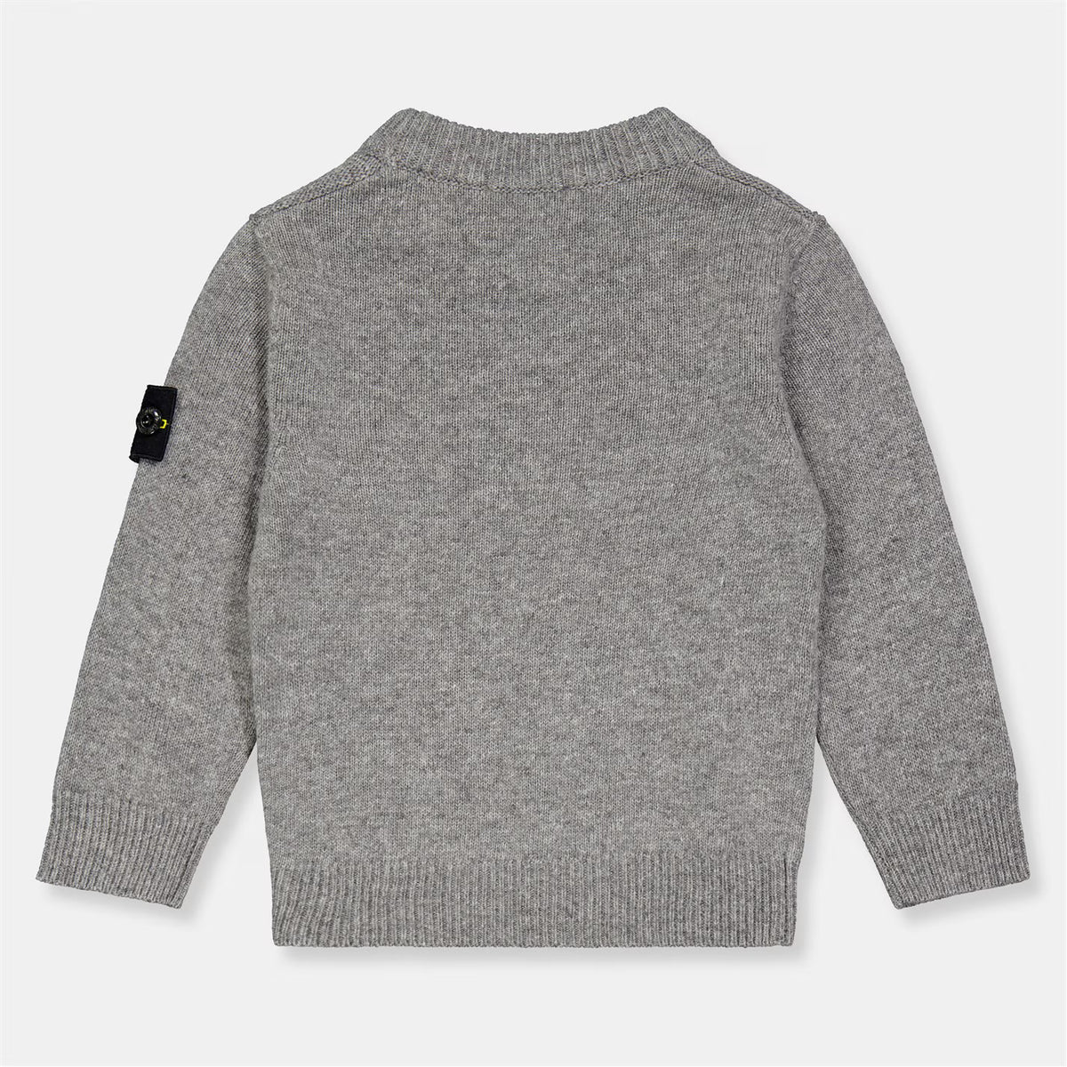 Stone Island Boys Dark Grey Compass Crew Neck | Casa Childrenswear