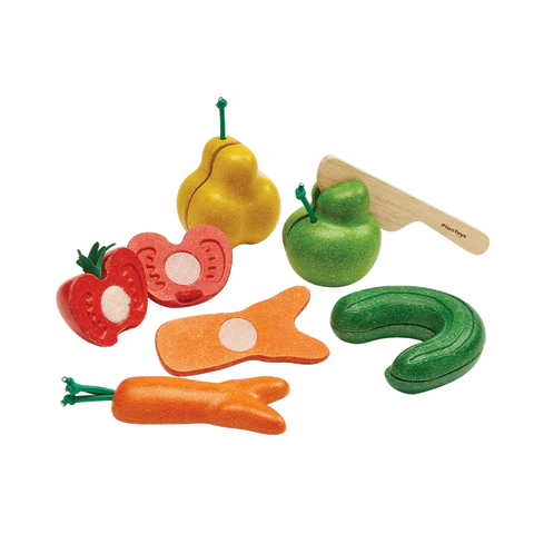 Plan Toys Wonky Fruit & Vegetables | Casa Childrenswear