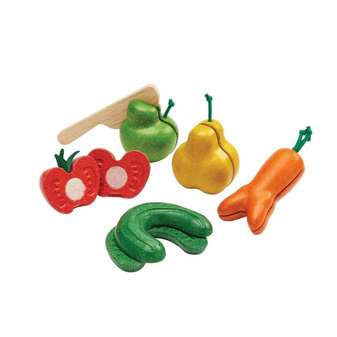 Plan Toys Wonky Fruit & Vegetables | Casa Childrenswear
