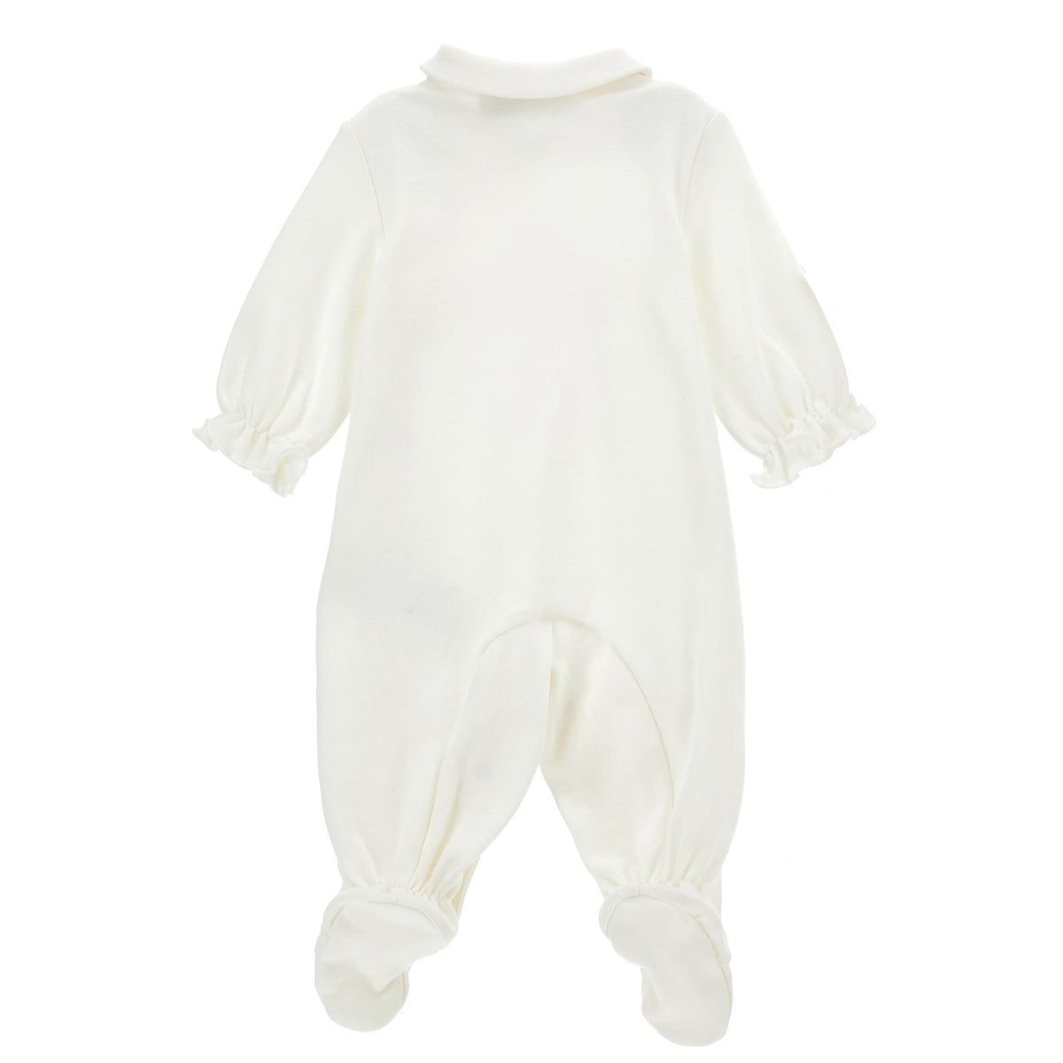 Monnalisa Baby Girls White Carousel Babygrow | Casa Childrenswear