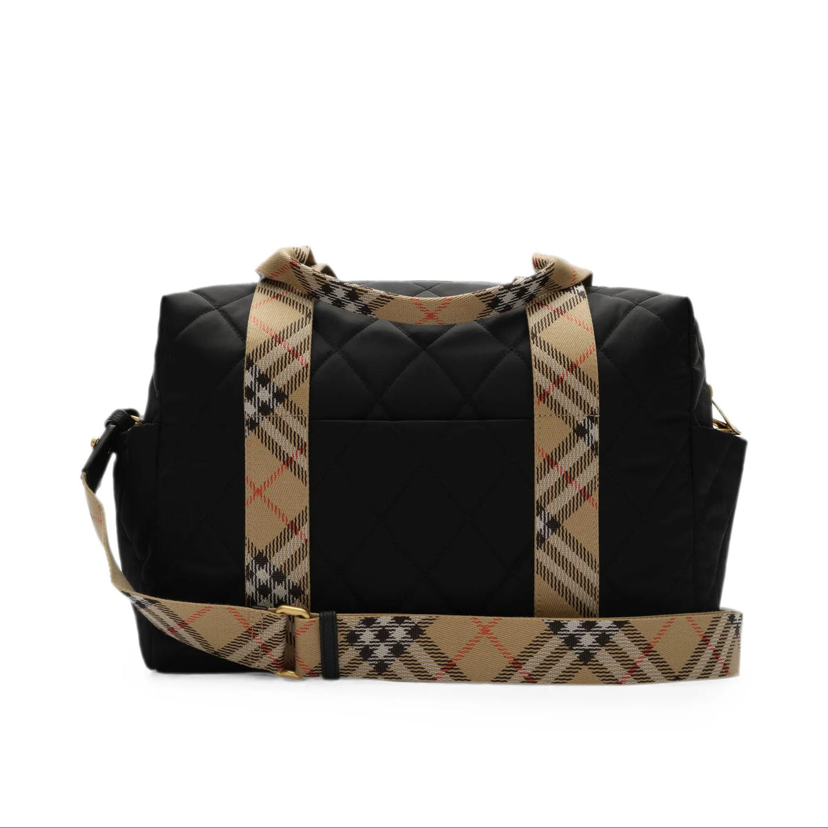 Black Changing Bag Burberry Straps