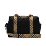 Black Changing Bag Burberry Straps