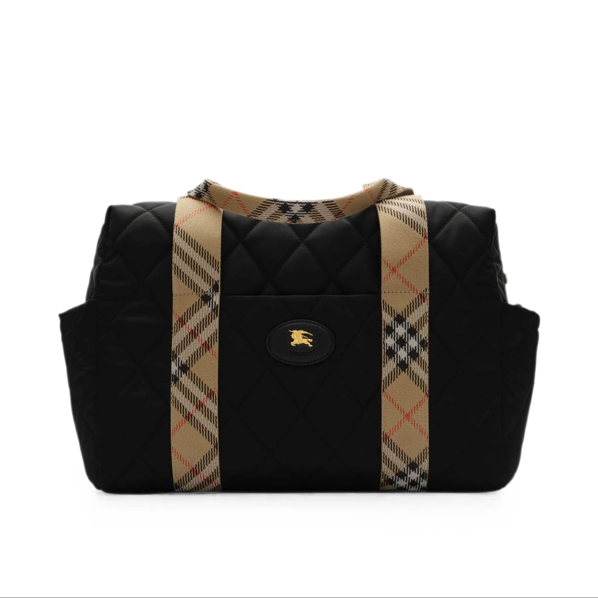 Black Changing Bag Burberry Straps