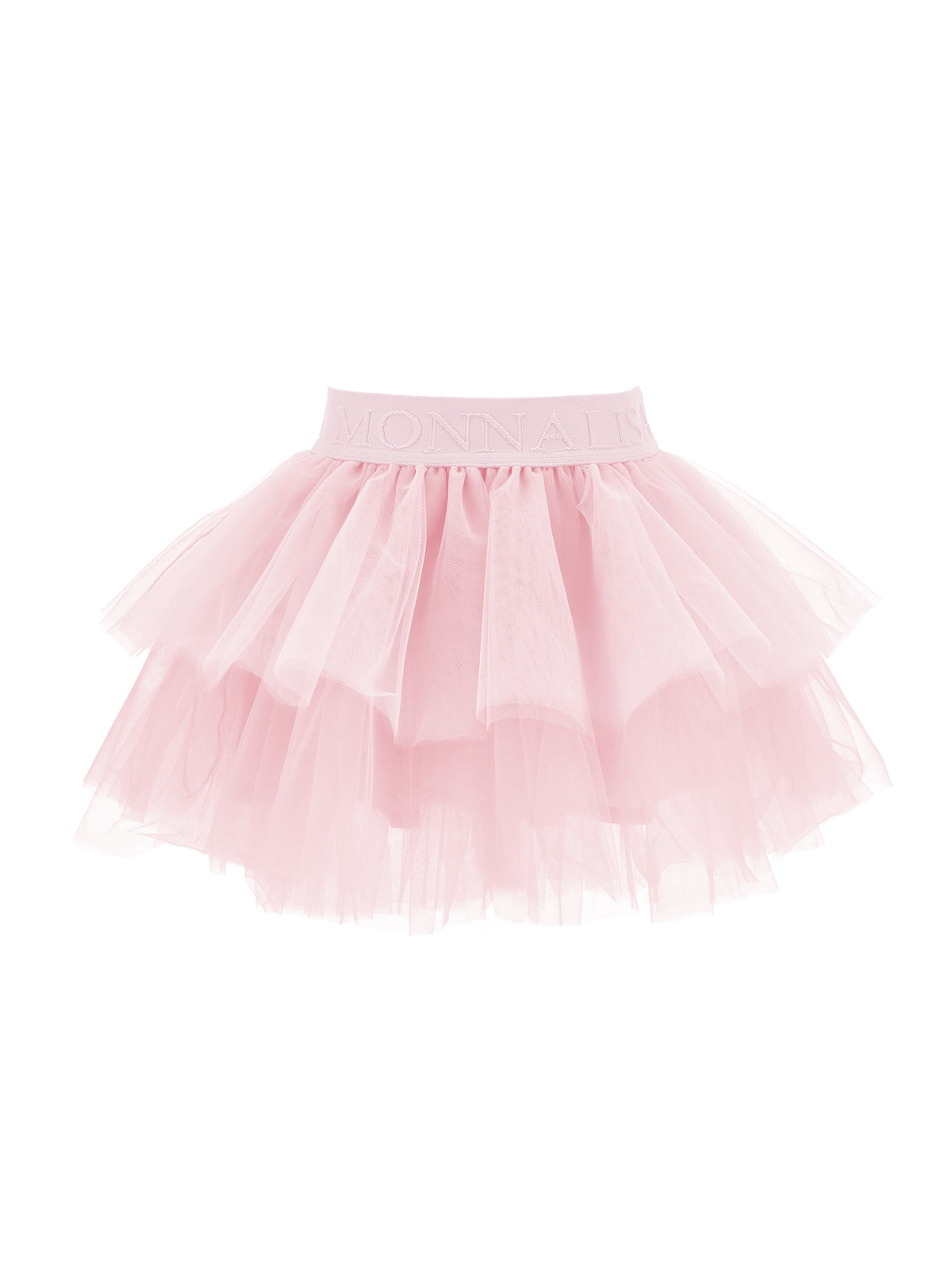 Monnalisa Girls Pink Tulle Skirt | Casa Childrenswear