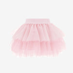 Monnalisa Girls Pink Tulle Skirt | Casa Childrenswear