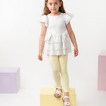 Caramelo Rainbow Sweet Stripes Legging Set | Casa Childrenswear