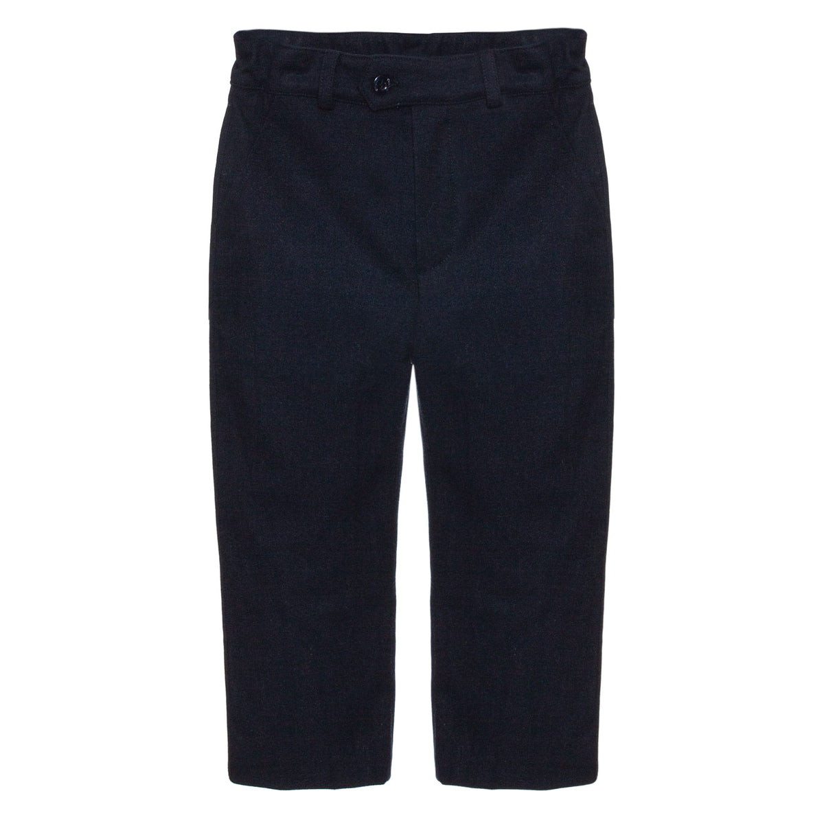 Boys Black Woven Pants