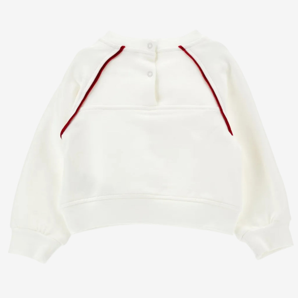 Monnalisa Girls White Dalmation Boiw Sweater | Casa Childrenswear