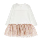 Monnalisa Girls Leopard Print Bow Dress | Casa Childrenswear