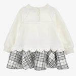 Monnalisa Girls Grey & White Dalmation Dress | Casa Childrenswear