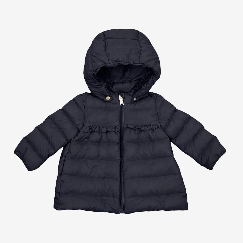 Moncler Enfant Girls Navy Nervra Padded Jacket | Casa Childrenswear