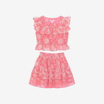 Patachou Girls Woven Flower Set | Casa Childrenswear
