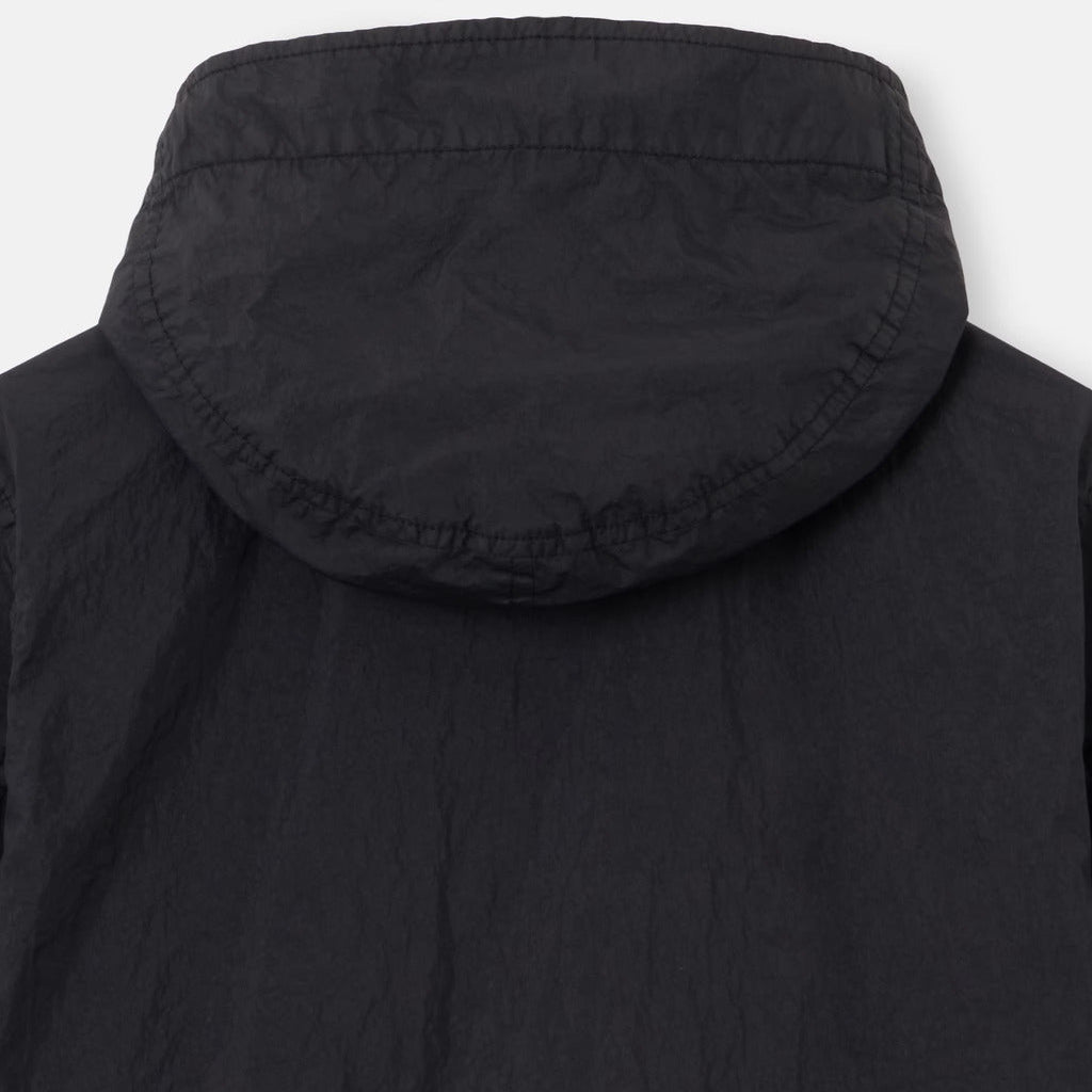 Stone Island Black Parka Jacket | Casa Childrenswear