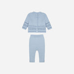 Patachou Light Blue Tricot Set | Casa Childrenswear