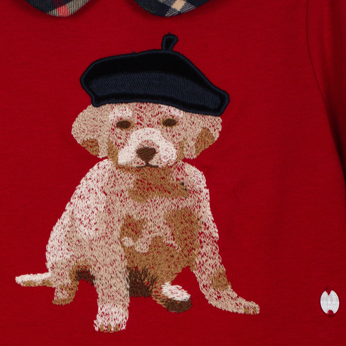 Red Puppy Knit Dress