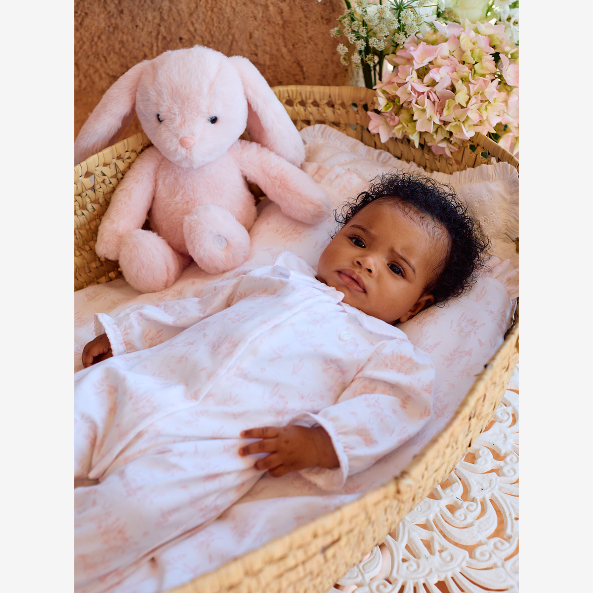 Patachou Baby Girl Babygrow with Flower Print | Casa Childrenswear