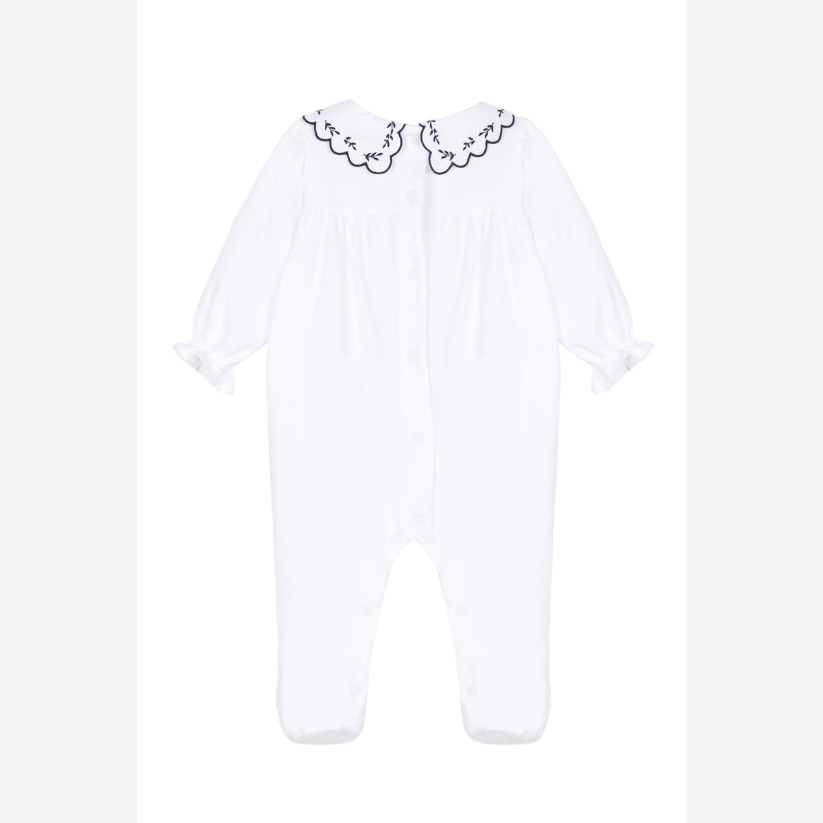 Patachou Babygrow with Large Collar and Chest Design | Casa Childrenswear