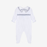 Patachou Babygrow with Large Collar and Chest Design | Casa Childrenswear