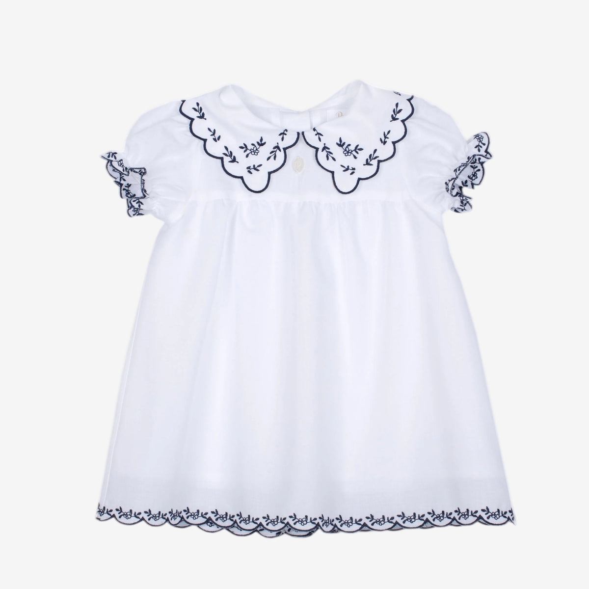 Patachou Baby Girls White Woven Dress | Casa Childrenswear