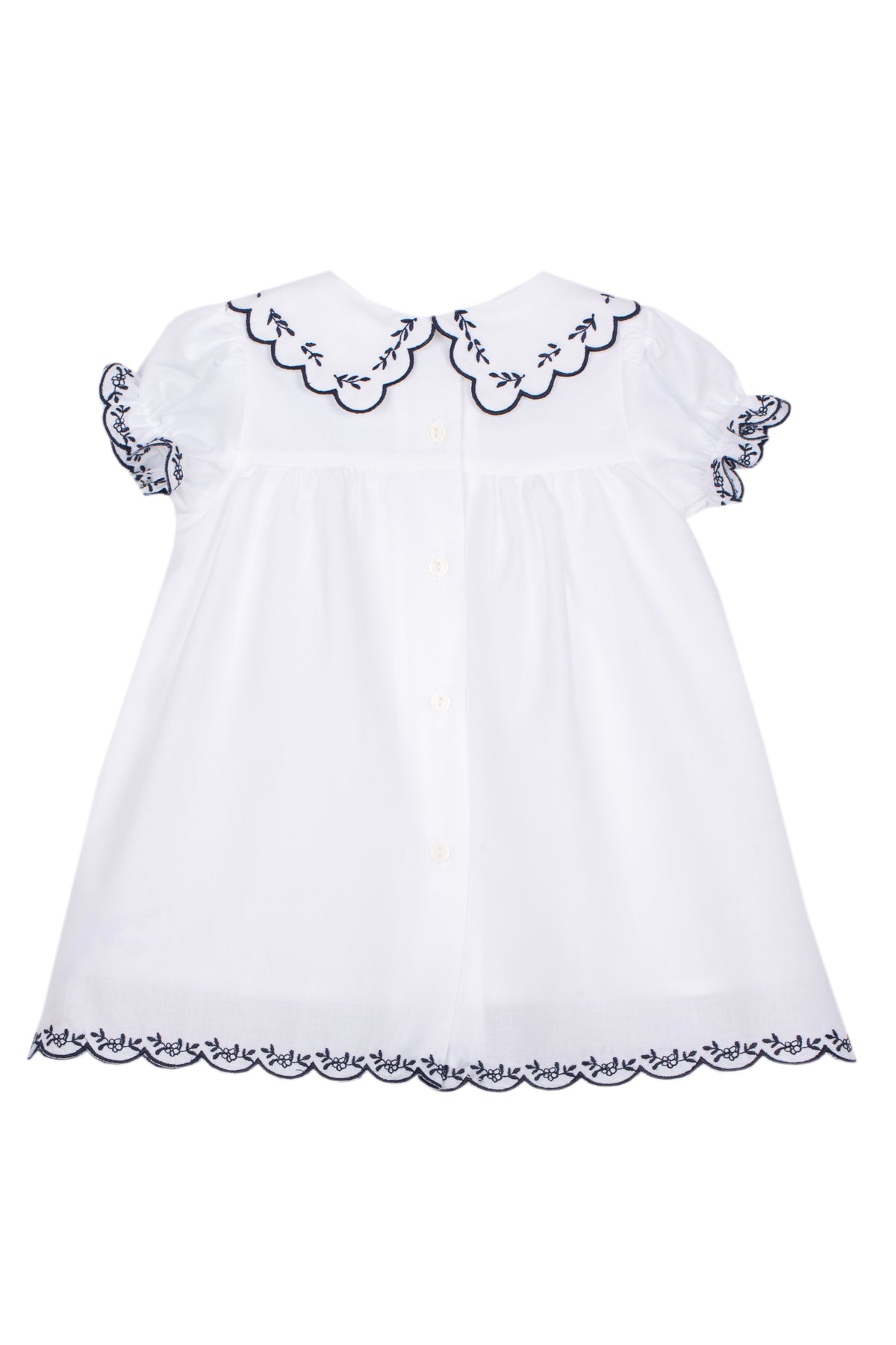 Patachou Baby Girls White Woven Dress | Casa Childrenswear