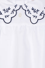 Patachou Baby Girls White Woven Dress | Casa Childrenswear