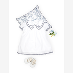 Patachou Baby Girls White Woven Dress | Casa Childrenswear