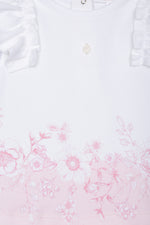Patachou Girls Pink Flower Leggings Set | Casa Childrenswear
