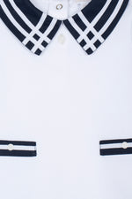 Patachou Girls Navy & White Leggings Set | Casa Childrenswear