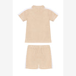 Patachou Baby Boys Beige Short Set | Casa Childrenswear