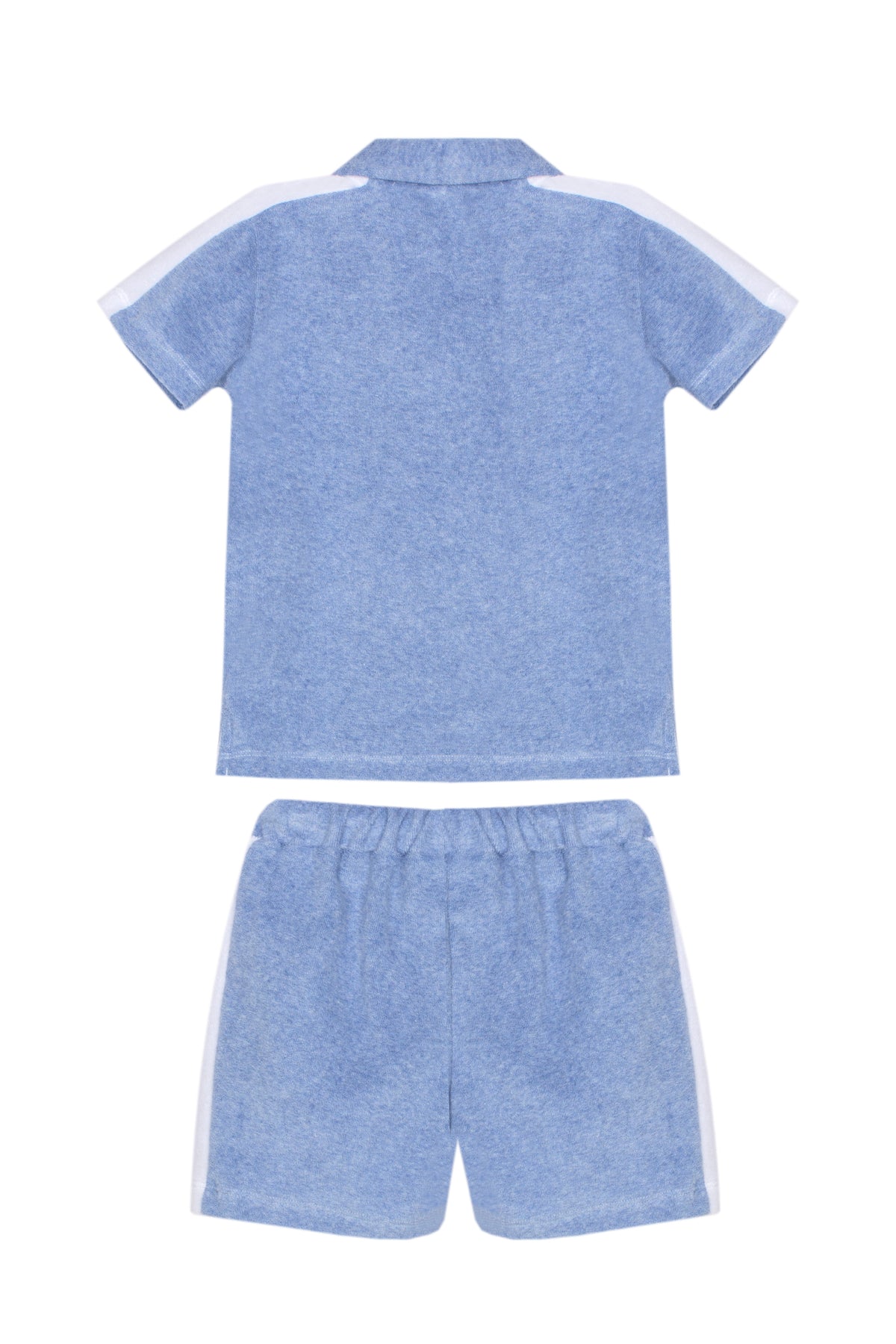 Patachou Baby Boys Blue Short Set | Casa Childrenswear