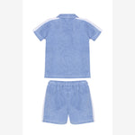 Patachou Baby Boys Blue Short Set | Casa Childrenswear