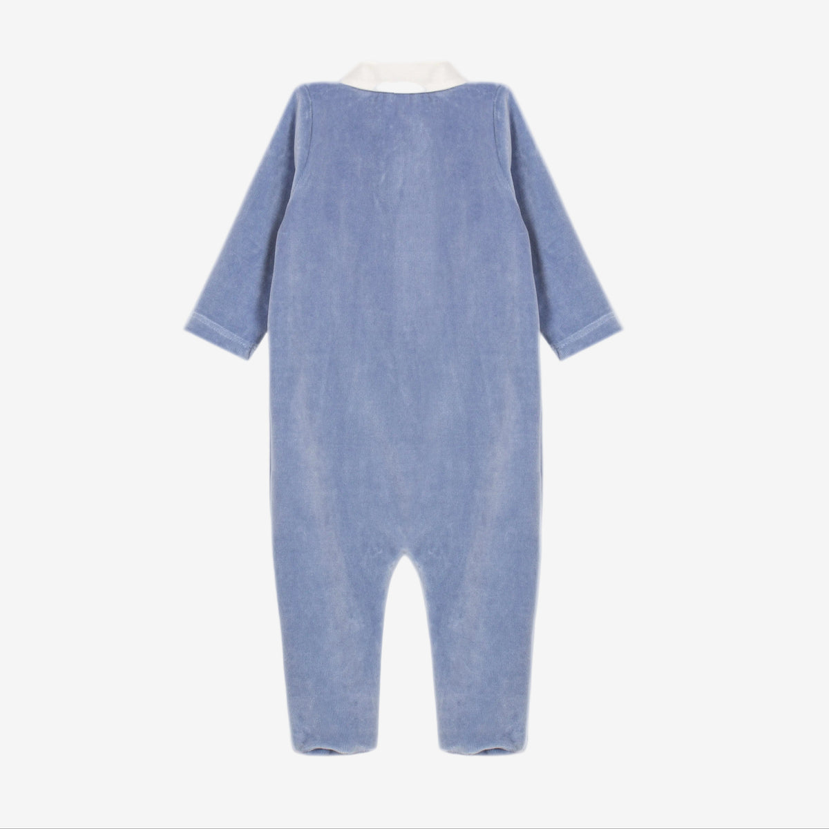 Patachou Baby Boys Blue Babygrow with Pocket | Casa Childrenswear