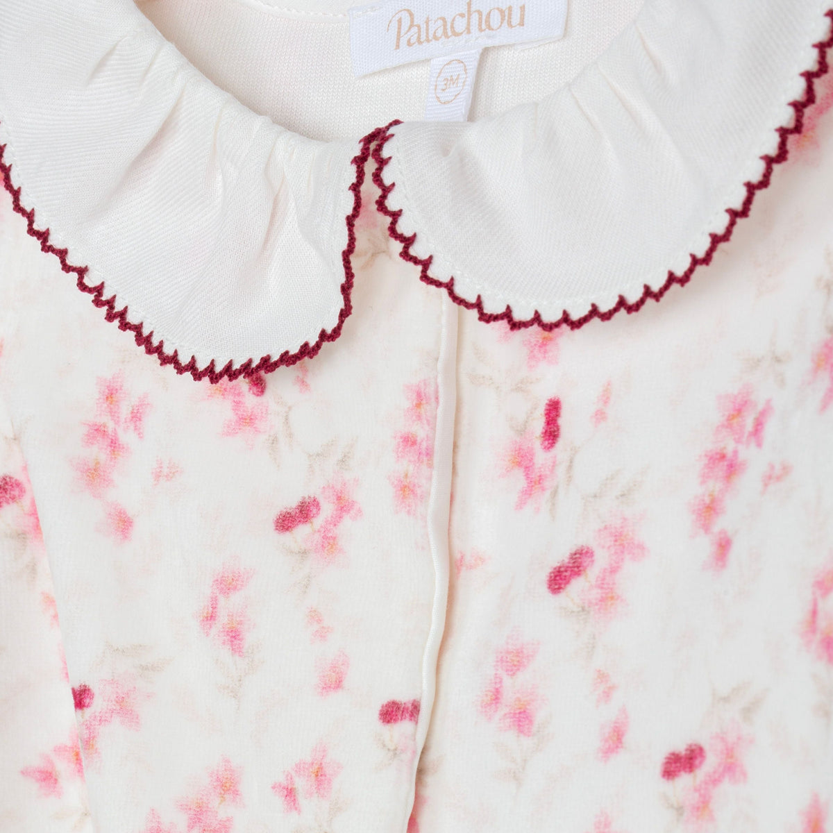 Patachou Baby Girls Pink Babygrow with Cherry Print | Casa Childrenswear