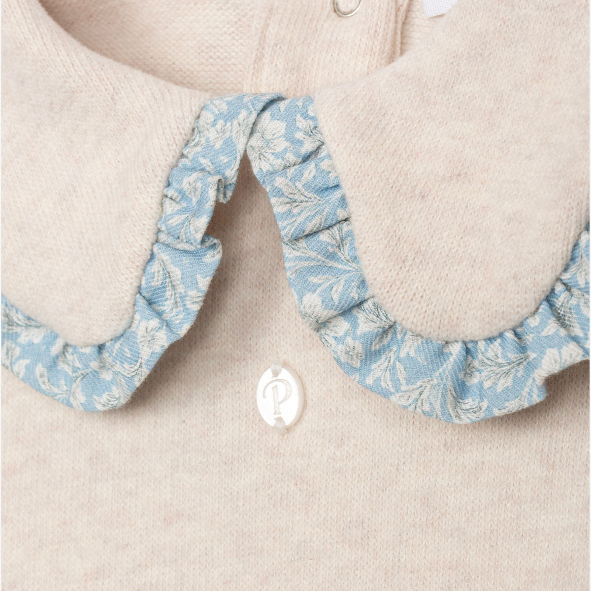 Patachou Infant Girls Blue Floral Print Set | Casa Childrenswear