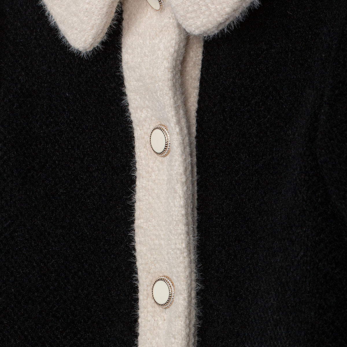 Patachou Girls Elegant Black Coat | Casa Childrenswear
