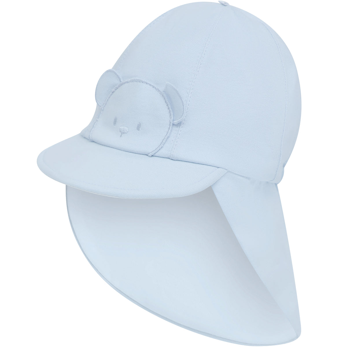 Emile et Rose Lee Pale Blue Sun Cap | Casa Childrenswear