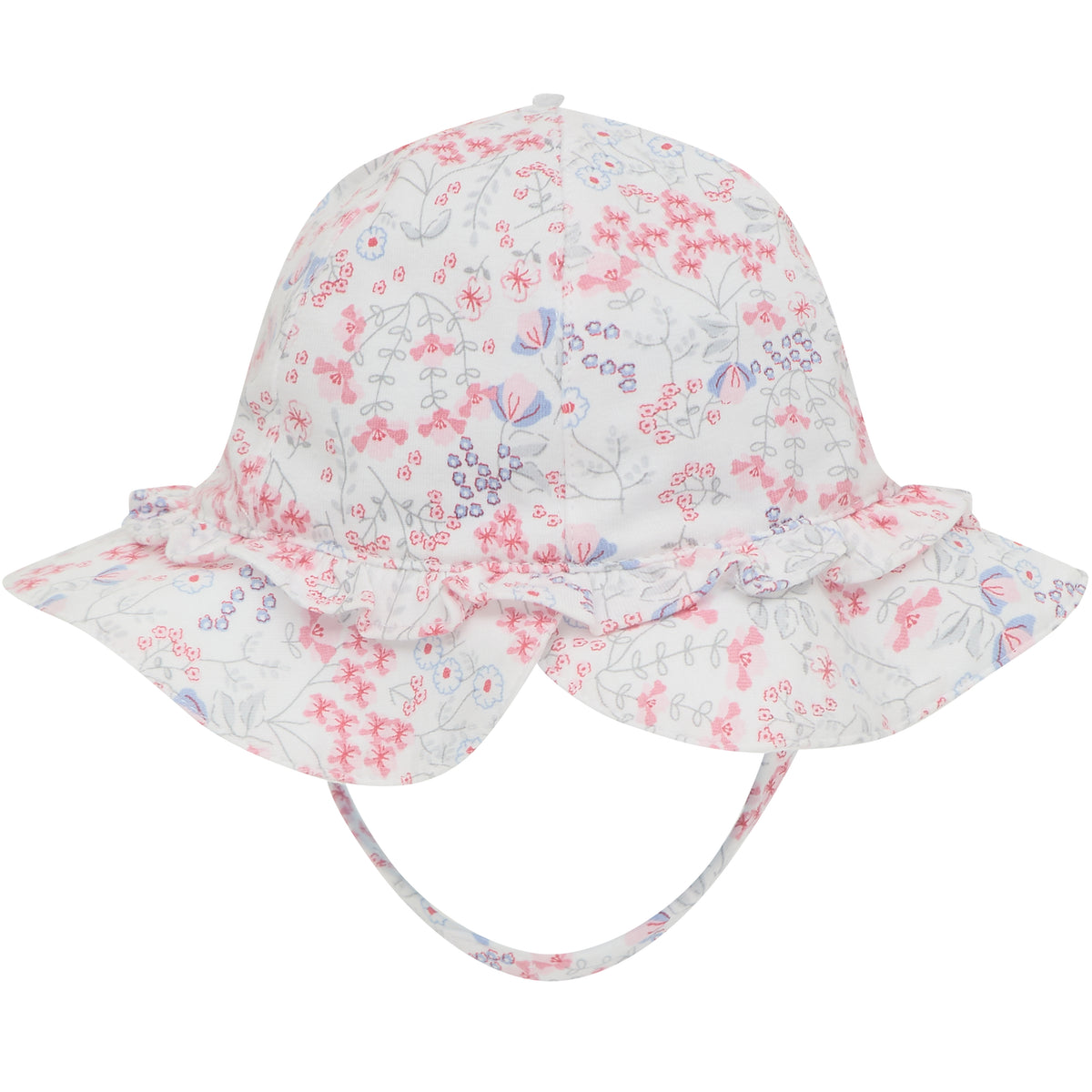 Emile et Rose Leona Pink Printed Jersey Hat | Casa Childrenswear