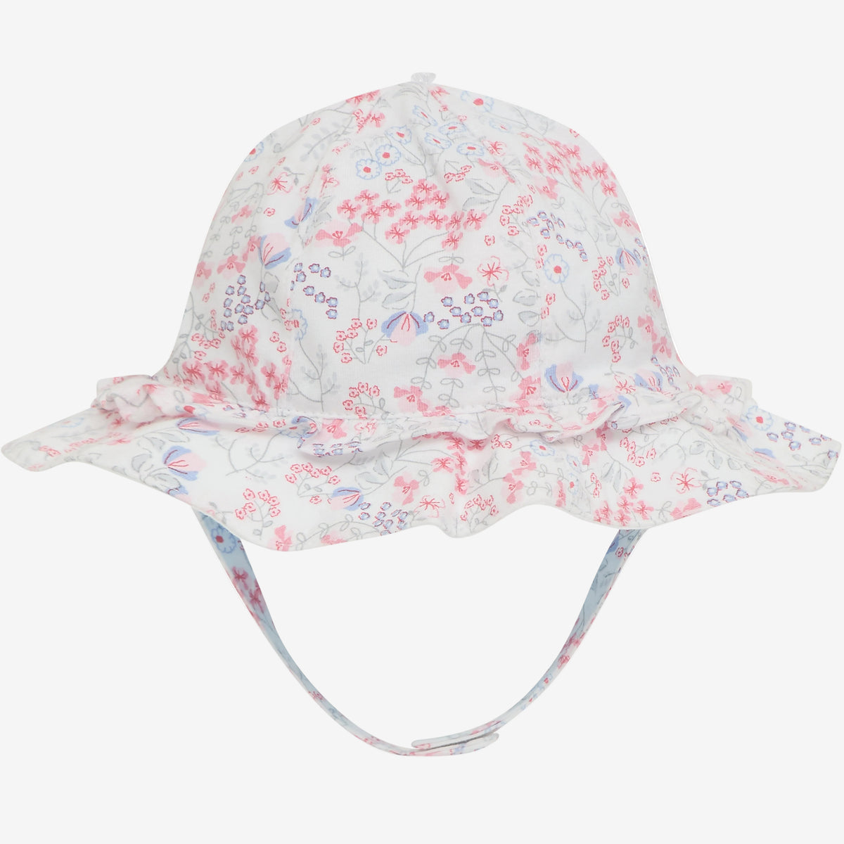 Emile et Rose Leona Pink Printed Jersey Hat | Casa Childrenswear