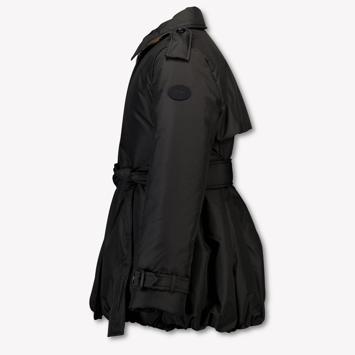 Girls Black Puffer Jacket