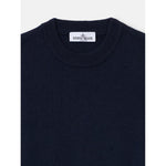 Stone Island Boys Navy Compass Crew Neck | Casa Childrenswear