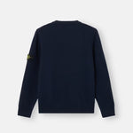 Stone Island Boys Navy Compass Crew Neck | Casa Childrenswear