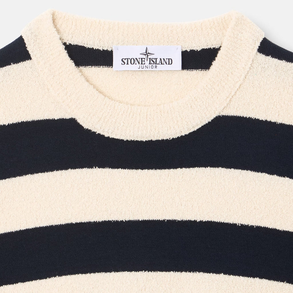 Stone Island Blue Marine Crew Neck | Casa Childrenswear