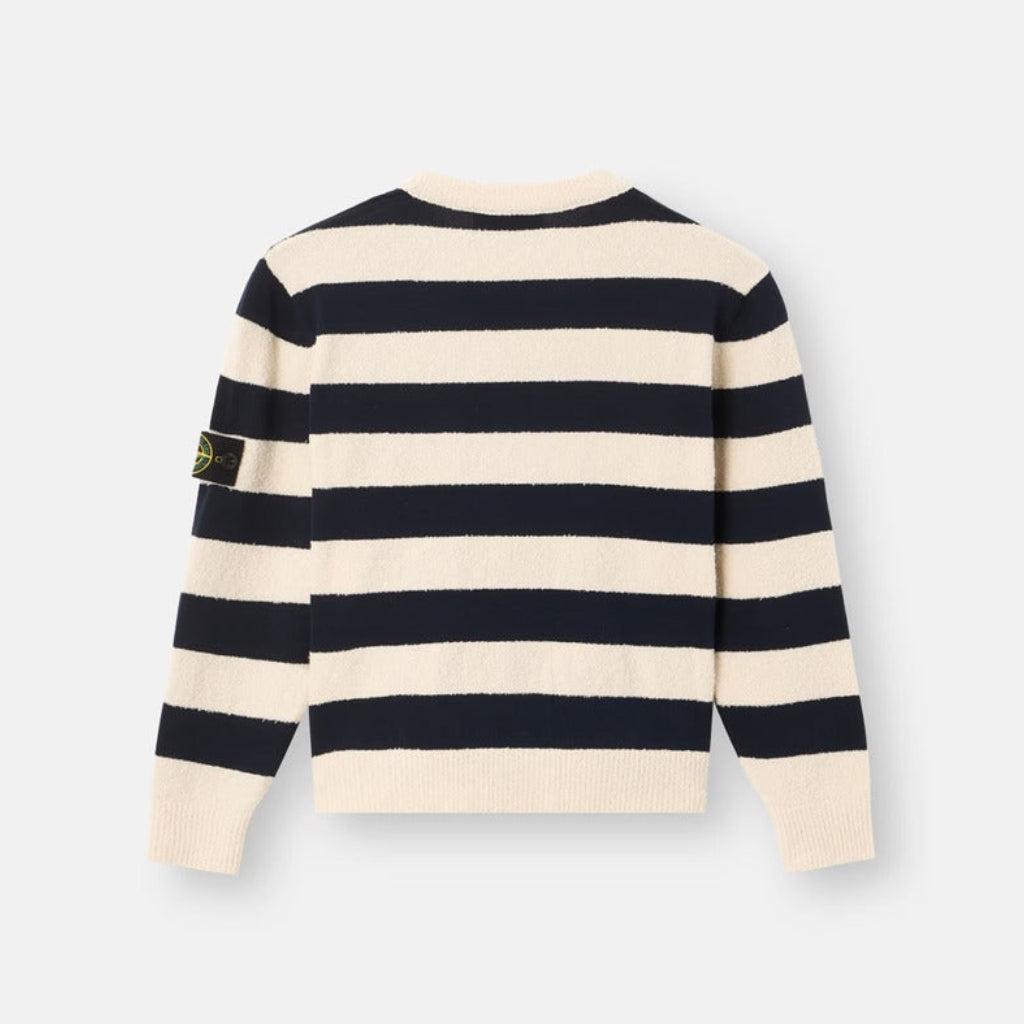 Stone Island Blue Marine Crew Neck | Casa Childrenswear