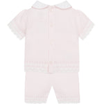 Emile et Rose Judith Pink Knit Top & Shorts | Casa Childrenswear