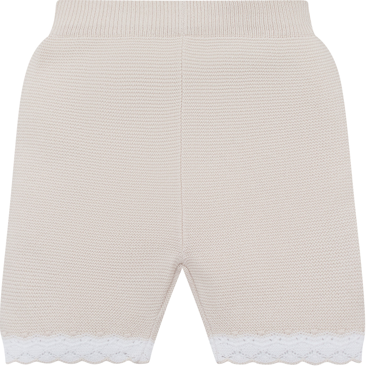 Emile et Rose Laura Stone Knitted 2 Piece Top and Short Set | Casa Childrenswear