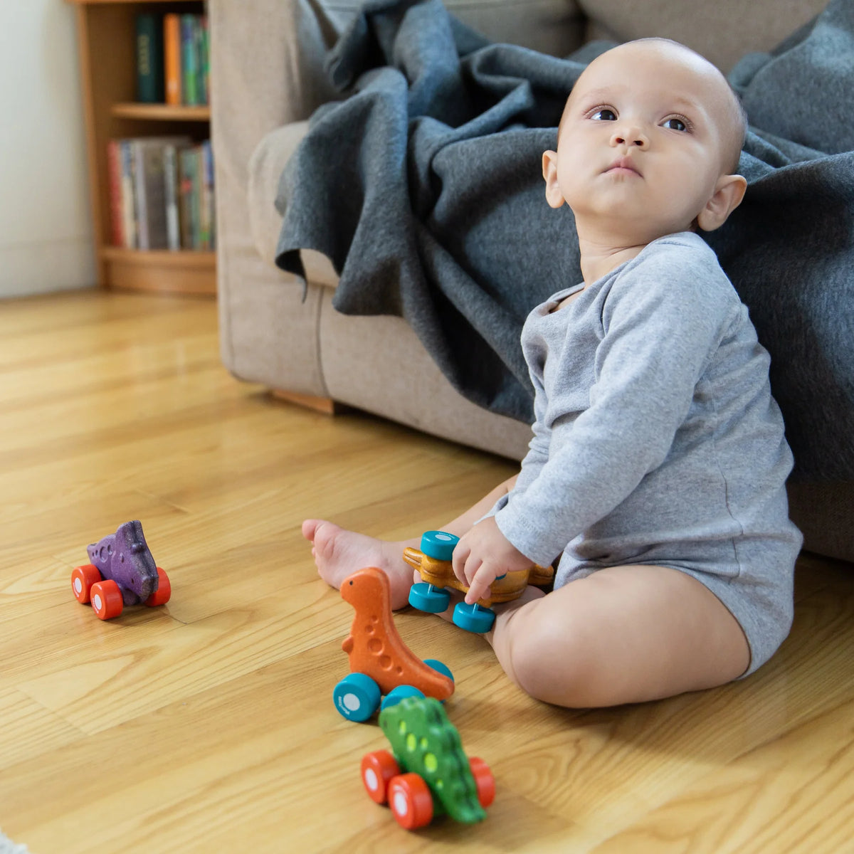 Plan Toys EOL Dino Car - Rex | Casa Childrenswear