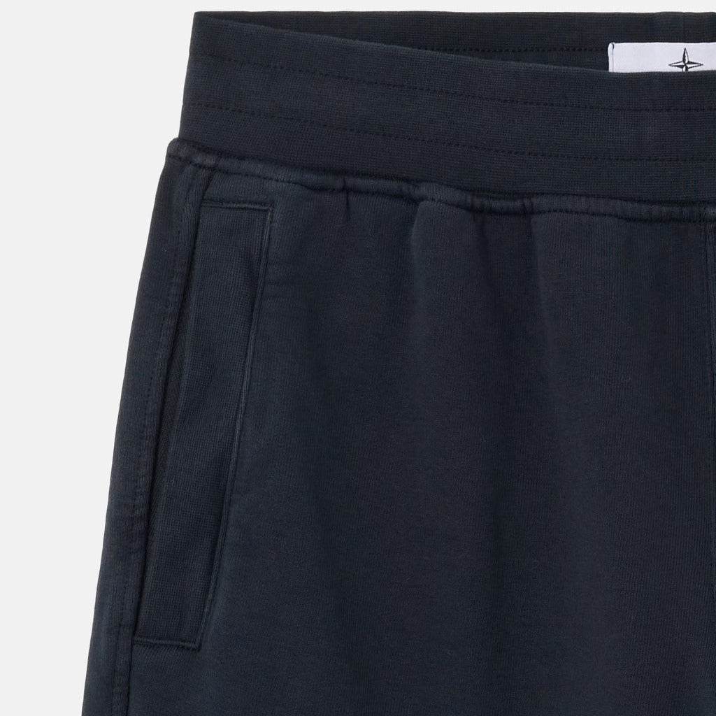 Stone Island Blue Logo Sweat Shorts | Casa Childrenswear