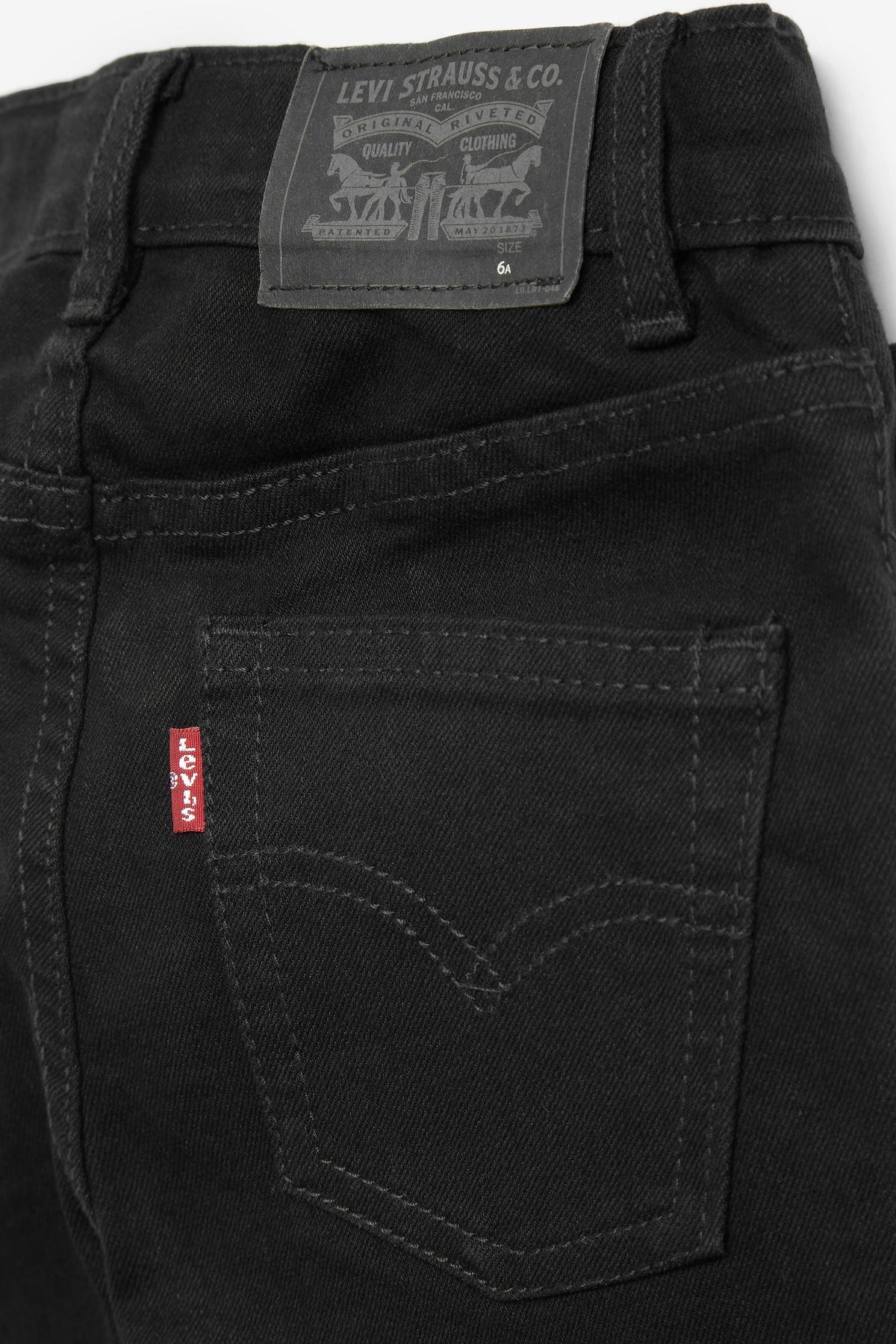 Levi's 510 Black Skinny Fit Jeans | Casa Childrenswear