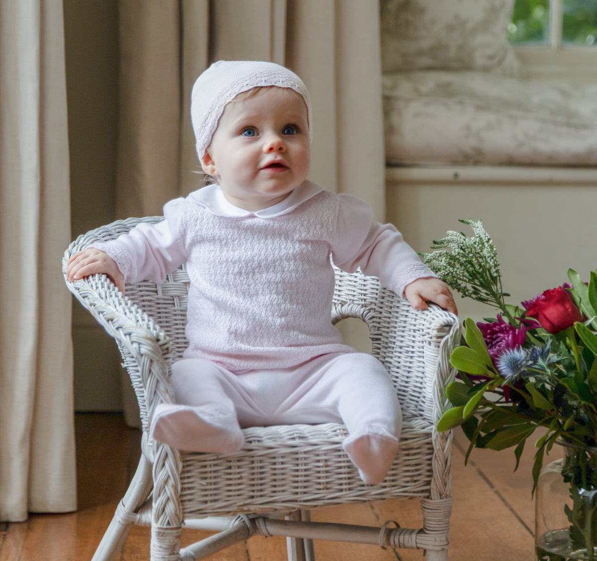 Emile et Rose Minny Pink Knitted Set | Casa Childrenswear