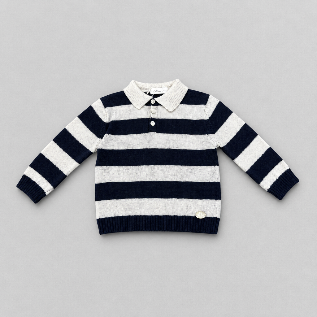 Infany Boys Striped Sweater Set